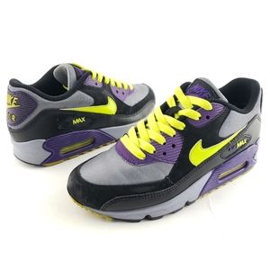 NIKE Air Max 90 GS Stealth Cyber Sz 4Y Wo's 6